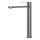 BATH DELUXE 28-027-02-73-02 - Pipa za umivalnik TARNBY 27,3 cm pudrasto siva