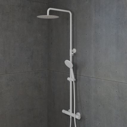 BATH DELUXE 31-120-05-01-00 - Tuš set s termostatsko pipo DRAGOR mat bela