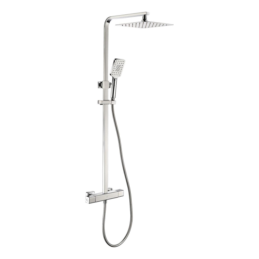 BATH DELUXE 31-120-06-60-00 - Tuš set s termostatsko pipo NAESBY sijajni krom