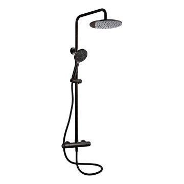 BATH DELUXE 31-120-07-02-00 - Tuš set s termostatsko pipo DRAGOR mat črna