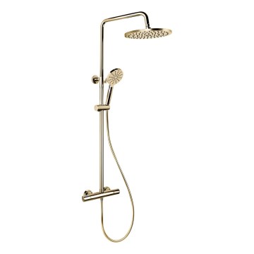 BATH DELUXE 31-120-08-64-00 - Tuš set s termostatsko pipo DRAGOR sijajni medenina