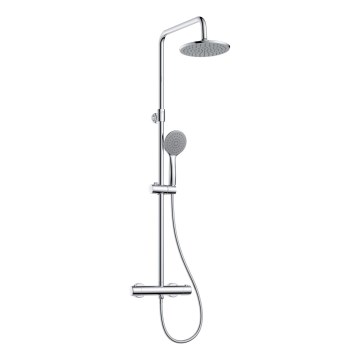 BATH DELUXE 31-130-41-60-02 - Tuš set s pipo HOUSTON sijajni krom
