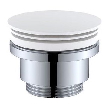 BATH DELUXE 33-004-05-01-04 - Odpadni umivalnik RODBY pr. 6,6 cm bela