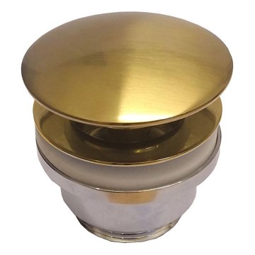 BATH DELUXE 33-004-05-64-04 - Umivalnik waste RODBY pr. 6,6 cm sijajni medenina