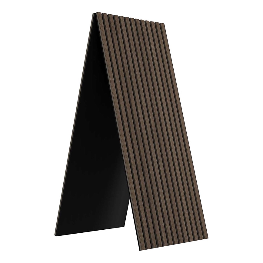 BATH DELUXE 54-240-11-84-12 - Akustični stenski panel VASALUND 240x52 cm oreh