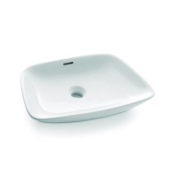 Bathco 0091 - Pultni umivalnik ANABEL 50x36 cm porcelan/bela
