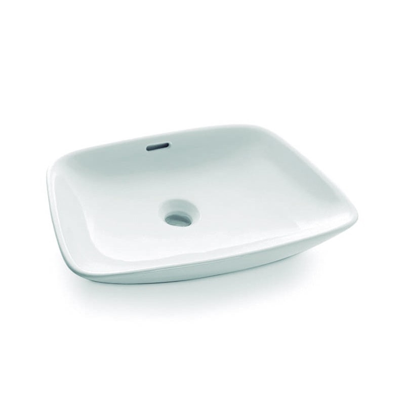 Bathco 0091 - Pultni umivalnik ANABEL 50x36 cm porcelan/bela
