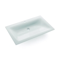 Bathco 0507 - Vgradni umivalnik MONACO 60x50 cm iz smole/bela