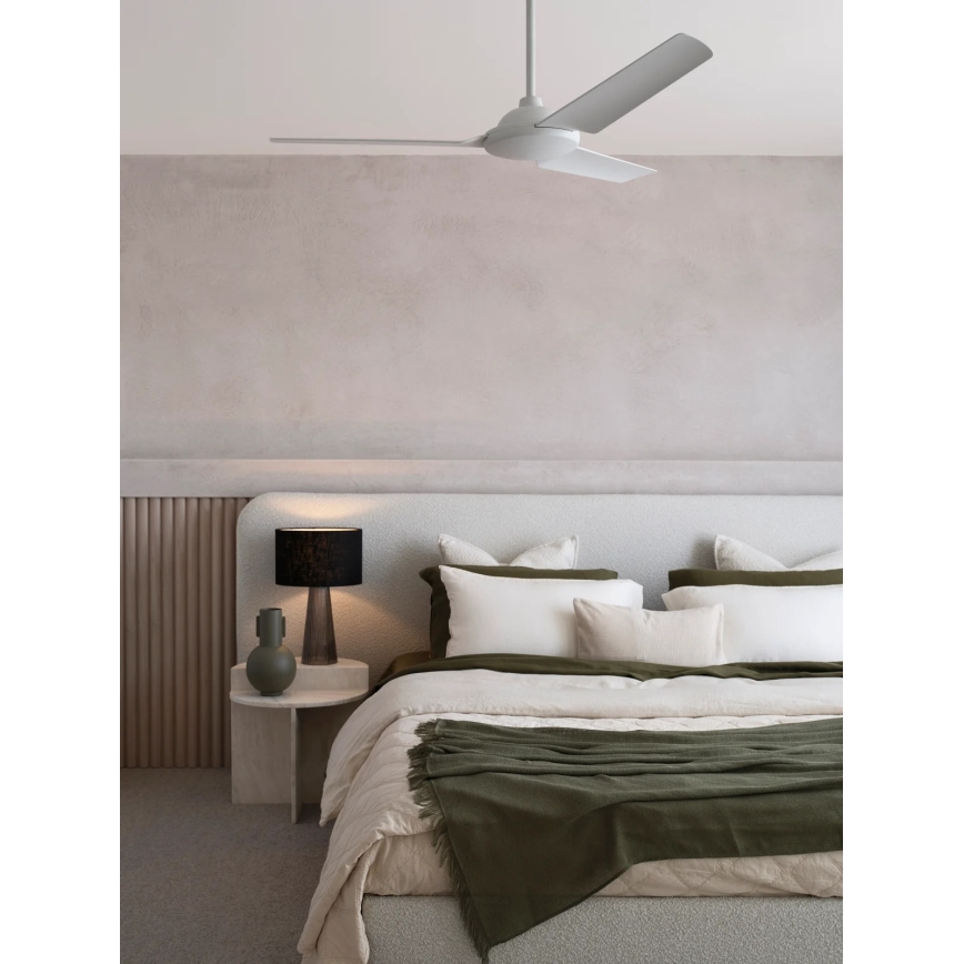 BAYSIDE 21302449 - stropni ventilator SOMERSET, premer 122 cm, bel, z daljinskim upravljalnikom