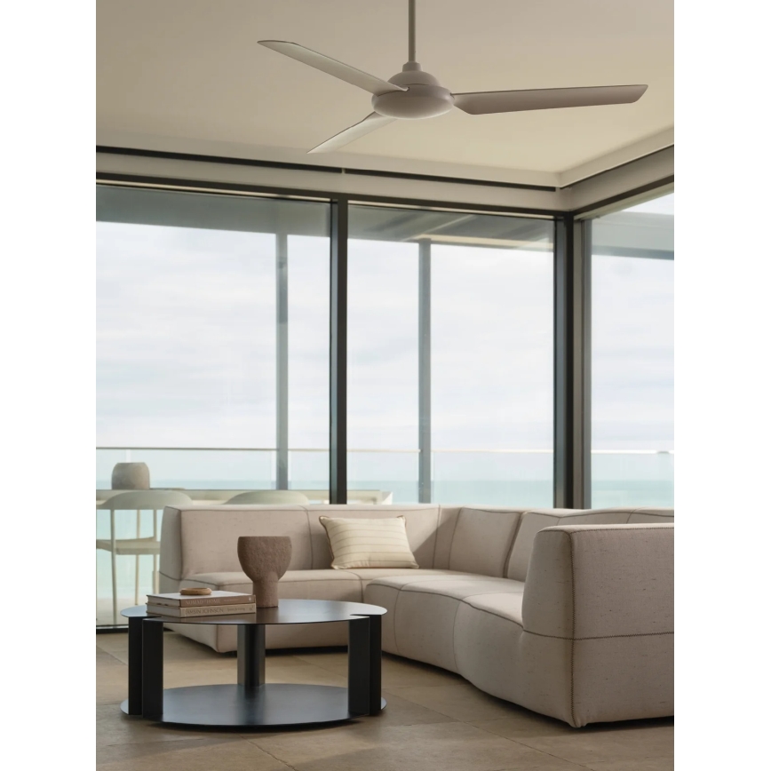 BAYSIDE 21302449 - stropni ventilator SOMERSET, premer 122 cm, bel, z daljinskim upravljalnikom