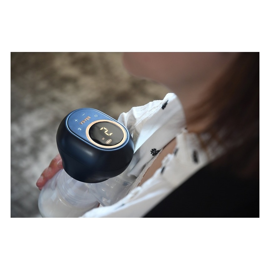 Beaba - električna prsna črpalka 180 ml 1500 mAh modra