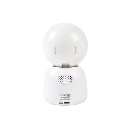 Beaba - Pametna otroška varuška z monitorjem ZEN NIGHT 720p 5V 4000 mAh Wi-Fi bela