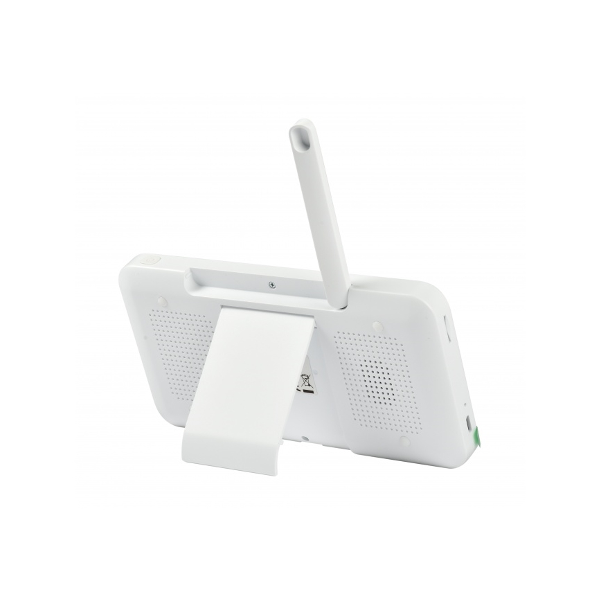 Beaba - Pametna otroška varuška z monitorjem ZEN NIGHT 720p 5V 4000 mAh Wi-Fi bela