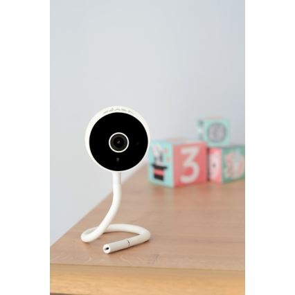 Beaba - Pametna otroška varuška ZEN CONNECT 5V Wi-Fi bela