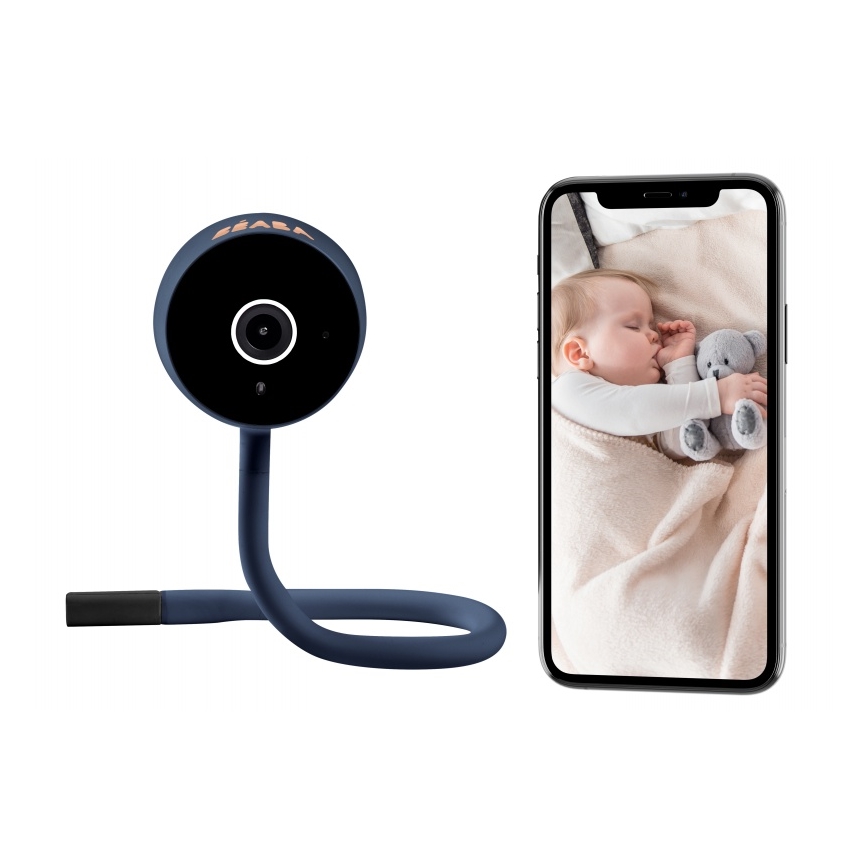 Beaba - Pametna otroška varuška ZEN CONNECT 5V Wi-Fi modra