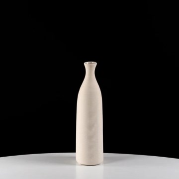 Bela keramična vaza, 25 cm