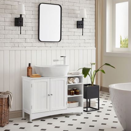 Bela kopalniška omarica REMI