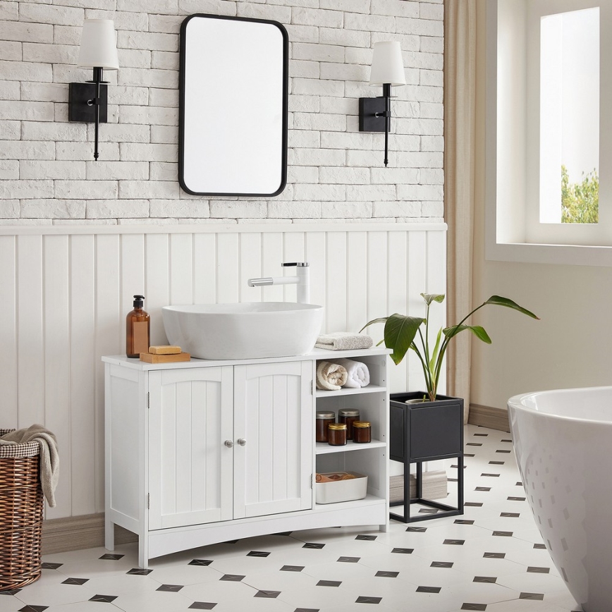 Bela kopalniška omarica REMI