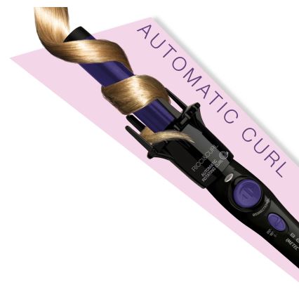 Bellissima 11307 - Rotacijski kodralnik za lase RICCI&CURL 230V črna/vijolična