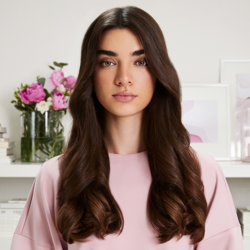 Bellissima 11847 - Krtača za sušenje z vročim zrakom 8 v 1 AIR WONDER 1000W/230V bela/zlata