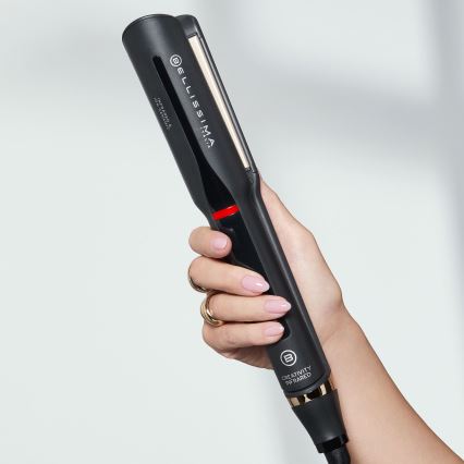 Bellissima 11948 - Ravnalnik za lase z LCD-zaslonom in infrardečim ogrevanjem, 60W/230V, črn