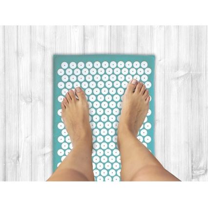 Beper - Akupresurna podloga in vzglavnik v mint barvi