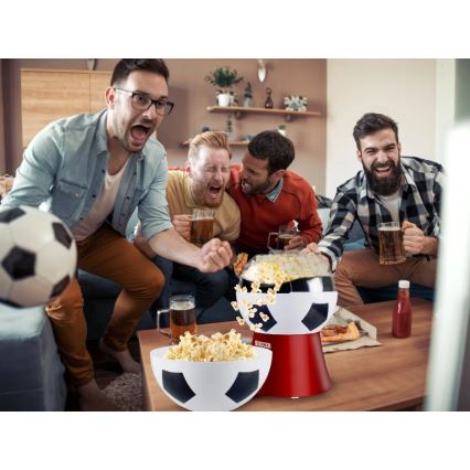 Beper - Aparat za pokovko 1200W/230V nogomet/rdeča