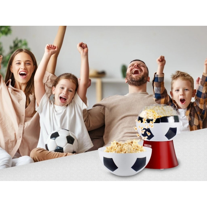 Beper - Aparat za pokovko 1200W/230V nogomet/rdeča