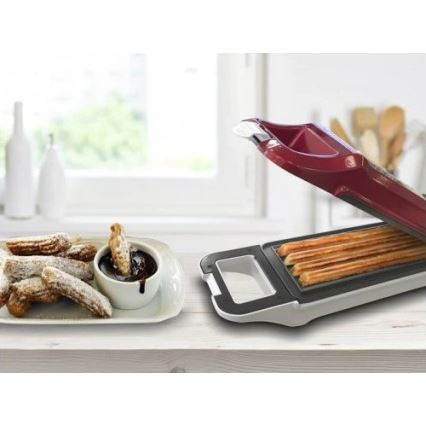 Beper - Aparat za pripravo churros 700W/230V rdeč