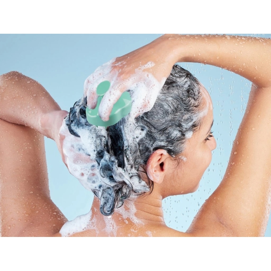 Beper - Masažna krtača za lasišče, mint