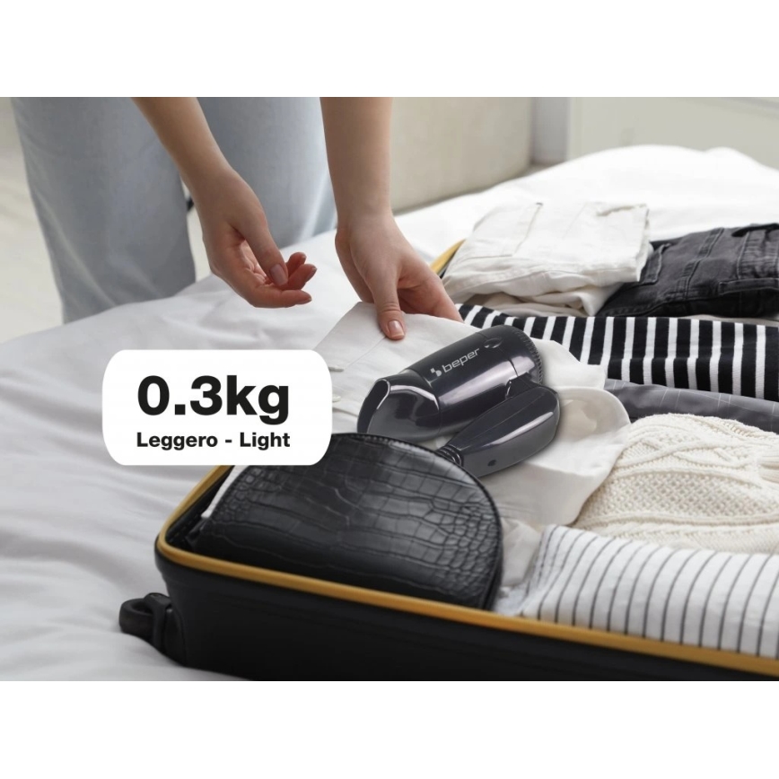 Beper - Potovalni sušilnik za lase 1200W/230V