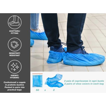 Beper - zaščitne navleke za čevlje, 100 kosov