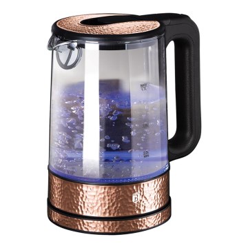 BerlingerHaus - Grelnik vode 1,7 l 2200W/230V rožnato zlata/nerjaveč