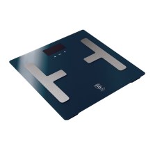 BerlingerHaus - Osebna tehtnica z LCD zaslonom 2xAAA modra/mat krom