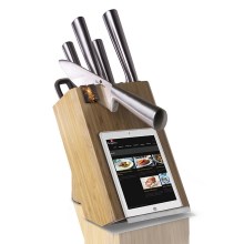 BerlingerHaus - Set nožev iz nerjavečega jekla s stojalom iz bambusa 7 kom.
