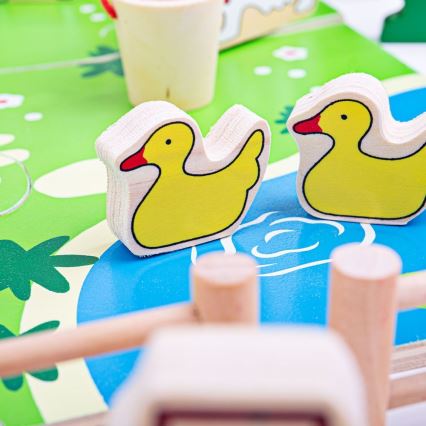 Bigjigs Toys - Lesena kmetija
