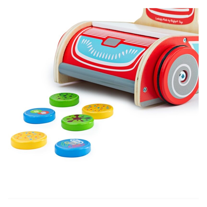Bigjigs Toys - Palični sesalnik