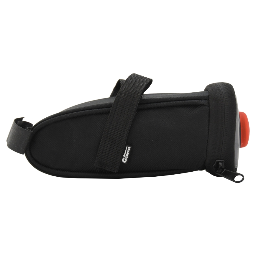 Bike saddle bag 0,5 l z zadnji LED svetilka 2xCR2032