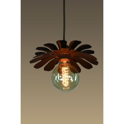 Bohemia-Design - Lestenec na kabelu 1xE27/60W/230V bronast