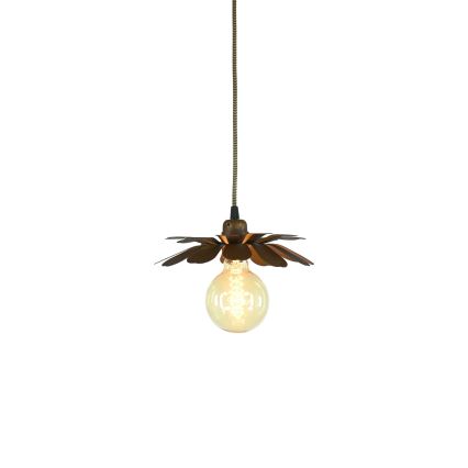 Bohemia-Design - Lestenec na kabelu 1xE27/60W/230V bronast
