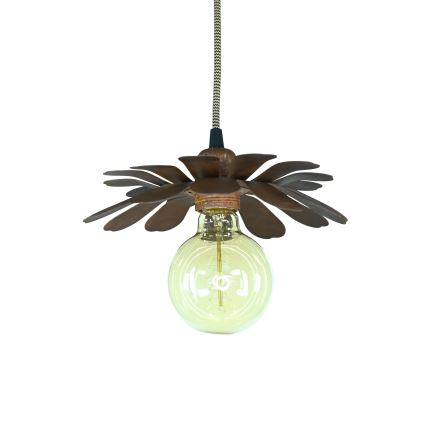 Bohemia-Design - Lestenec na kabelu 1xE27/60W/230V bronast
