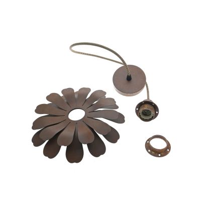 Bohemia-Design - Lestenec na kabelu 1xE27/60W/230V bronast