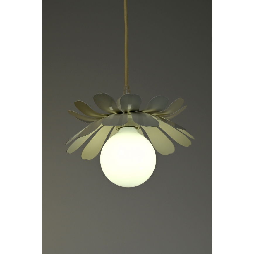Bohemia-Design - Lestenec na kablu 1xE27/60W/230V v kremni barvi