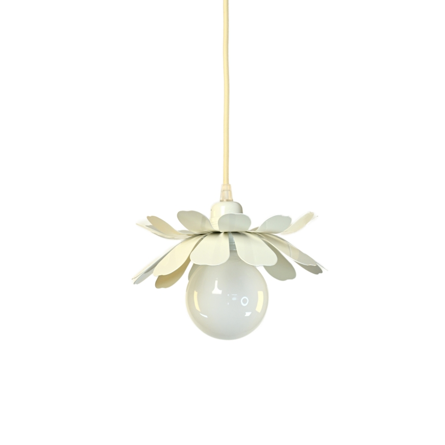 Bohemia-Design - Lestenec na kablu 1xE27/60W/230V v kremni barvi