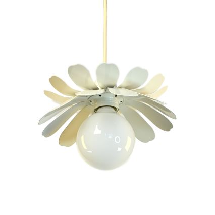 Bohemia-Design - Lestenec na kablu 1xE27/60W/230V v kremni barvi