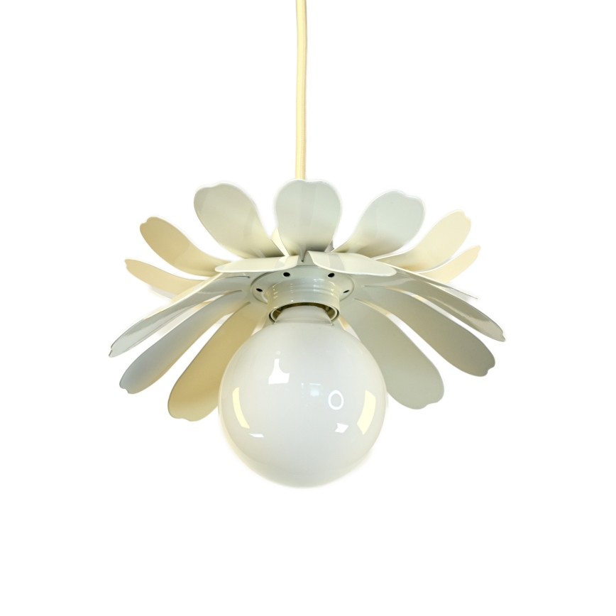 Bohemia-Design - Lestenec na kablu 1xE27/60W/230V v kremni barvi