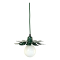 Bohemia-Design - Lestenec na vrvici 1xE27/60W/230V zelen