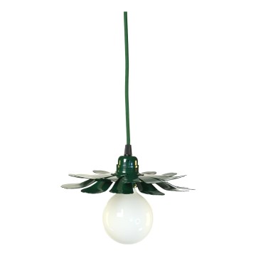 Bohemia-Design - Lestenec na vrvici 1xE27/60W/230V zelen
