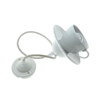 Bohemia-Design - Porcelanast lestenec na vrvici 1xE27/60W/230V