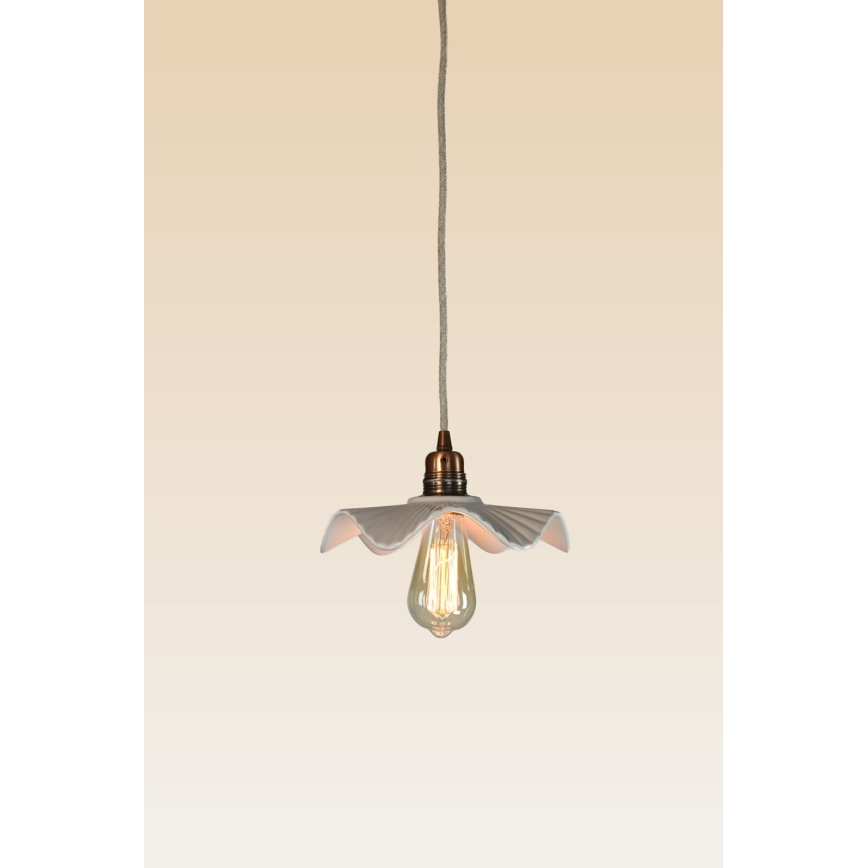Bohemia-Design - Porcelanast lestenec na žici 1xE27/60W/230V